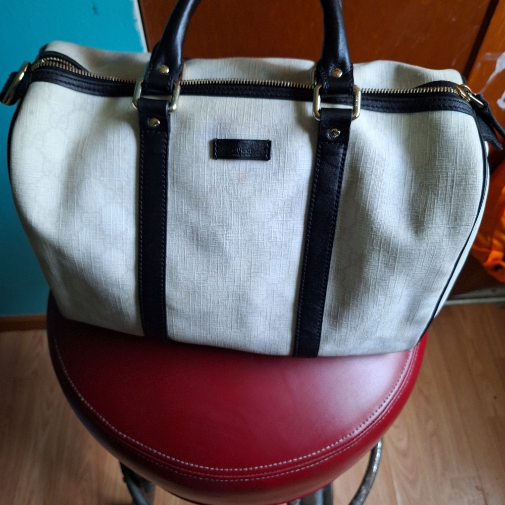 Gucci Boston Bag Supreme GG vintage